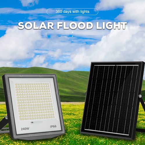  IP66 Waterproof Solar Flood Light