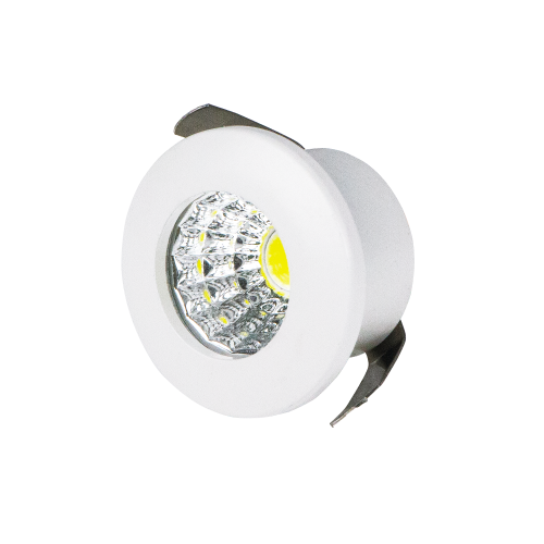 Typical Recessed Spotlight Use in Cabinet