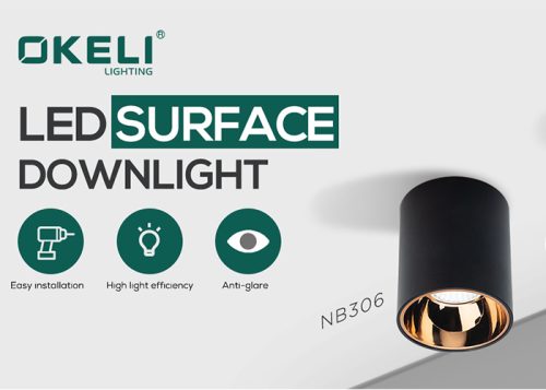 OKELI Surface-Mounted Downlight: Revolutionizing Modern Lighting with Glare-Free Precision